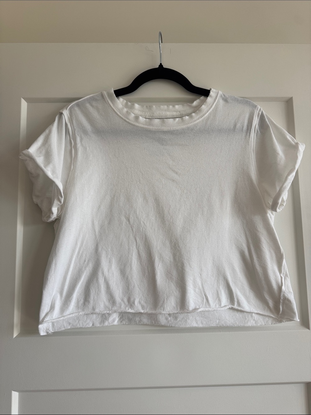 We The Free White Short Sleeve Boxy Tee